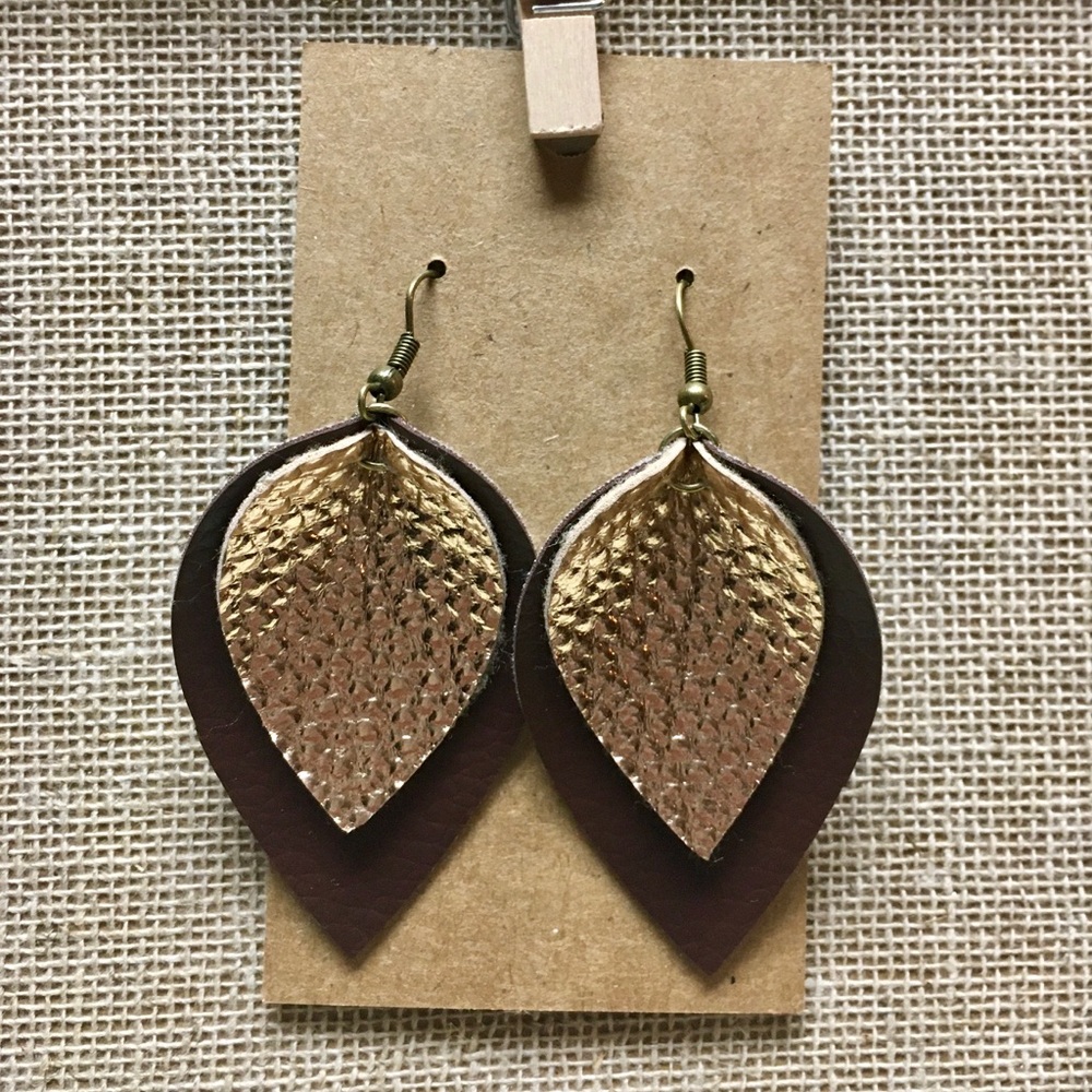 Layered Drop Earring